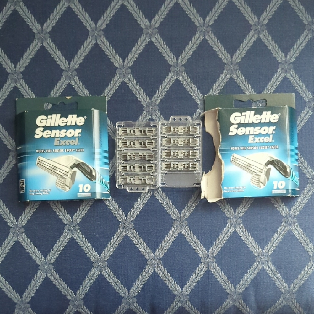 Gillette Sensor Excel Razor Blades